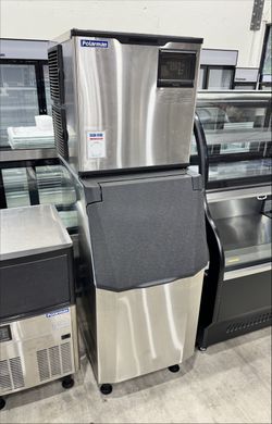 ETL NSF🧊 375lb Commercial Modular Ice Machine with Bin