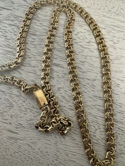 10K Chino Link Necklace