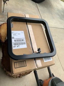 Suburban water heater door frame SW6D