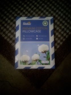 2 Premium Cream Color Pillow Cases