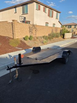 Car hauler trailer