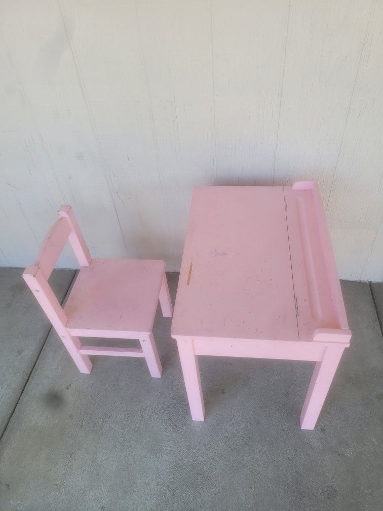 Desk And Chair