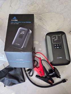 2 in 1 portable jump starter