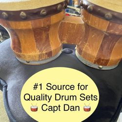 💥 Nice Bongos Set For Drum Set. Was $75. NOW…