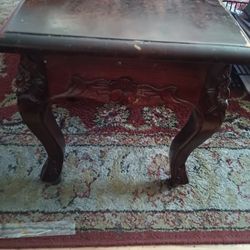 Small Wooden Side Table