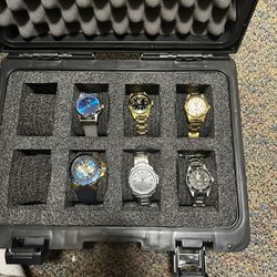 Invicta Watch Bundle – 6 Watches + Protective Case (Great Condition!)