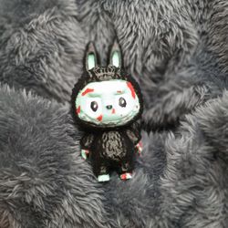 Zombie Labubu Keychain