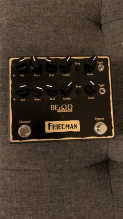 Friedman Be-OD Deluxe Drive Pedal