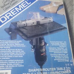 Dremel Shaper Router  Table New In Box