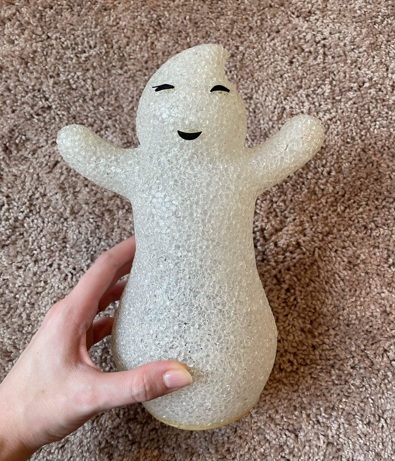 Tall white ghost Halloween decorations