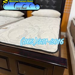 Twin Extra Firm Mattress And Bed Frame New Cama
