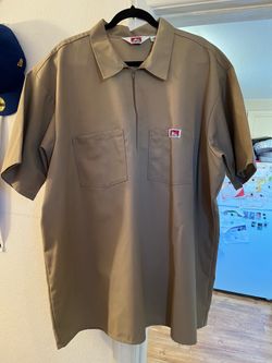 Beige Ben Davis half zip 3XL