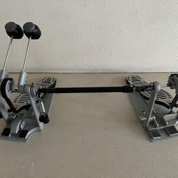 Double Bass Drum Pedal, Heavy Duty Double Chain Drive