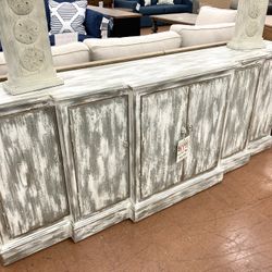 New 80” Console — SOLID WOOD