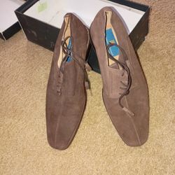 Brown Suede Giorgio Brutini