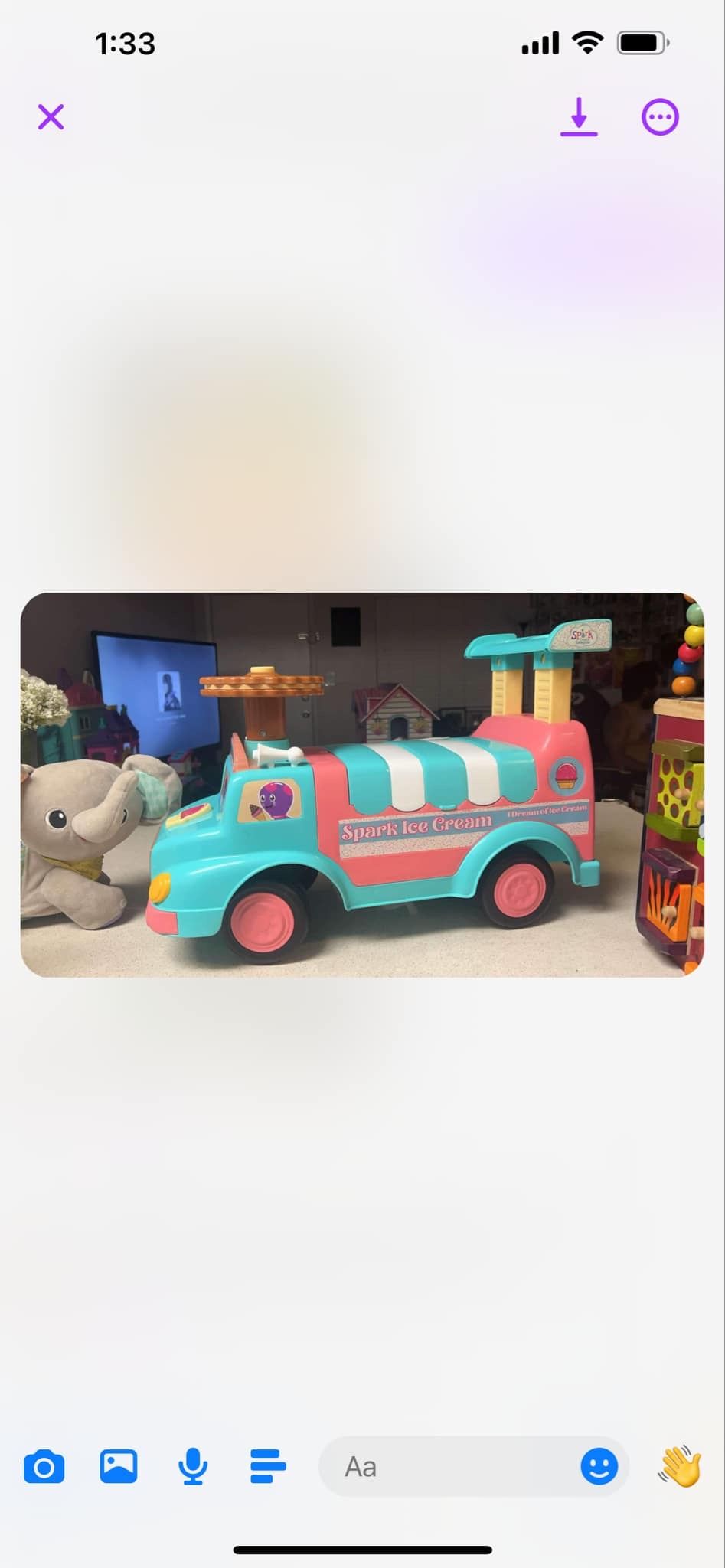 Toy Ice Cream Truck
