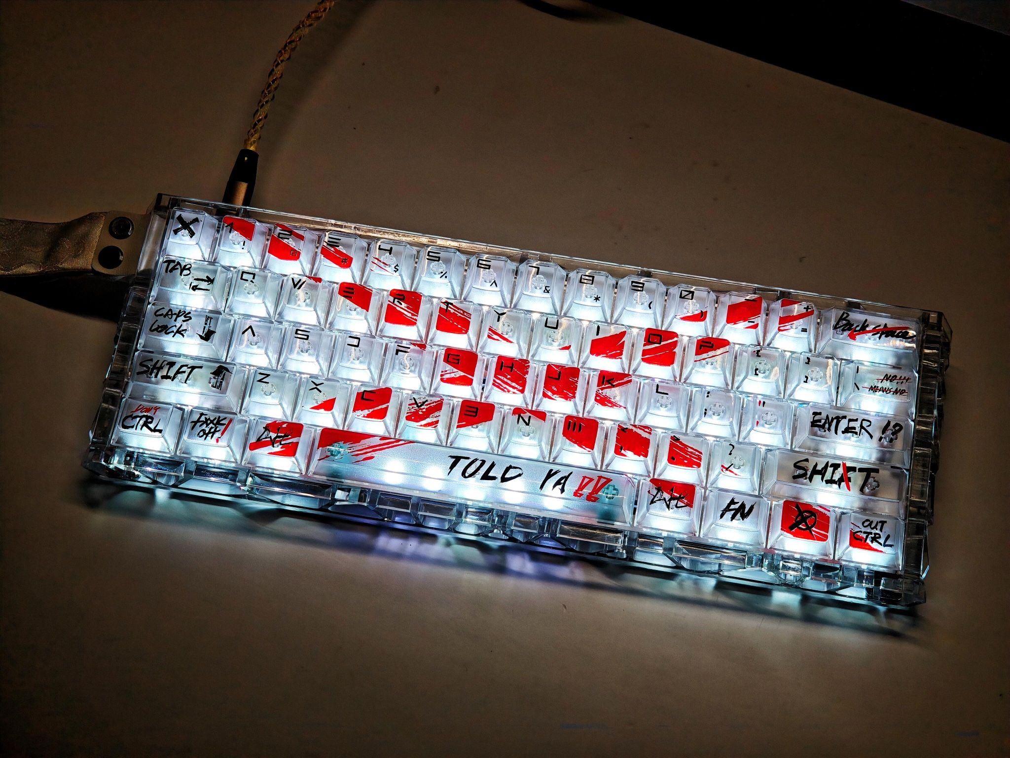 new wooting60he keyboard
