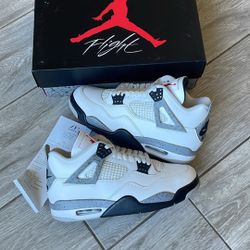 Jordan 4 White Cement Size 11