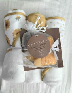 Chickpea 6-Piece Baby Bath Set