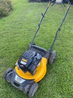 Dewalt Push Lawn Mower!!