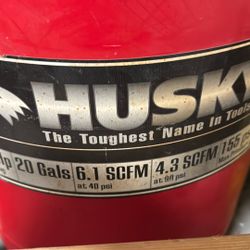 Husky 20 Gal Compressor