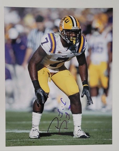 PATRICK PETERSON Signed 11x14 Photo LSU TIGERS Arizona Cardinals - Full Autograph