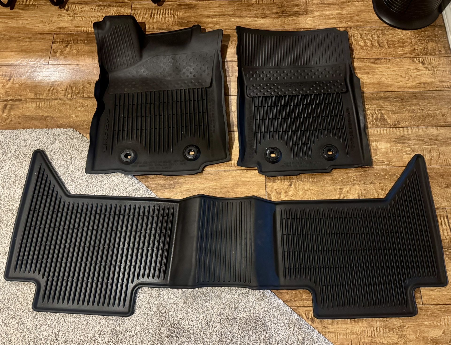 Toyota Tacoma Double Cab OEM All Weather Mats