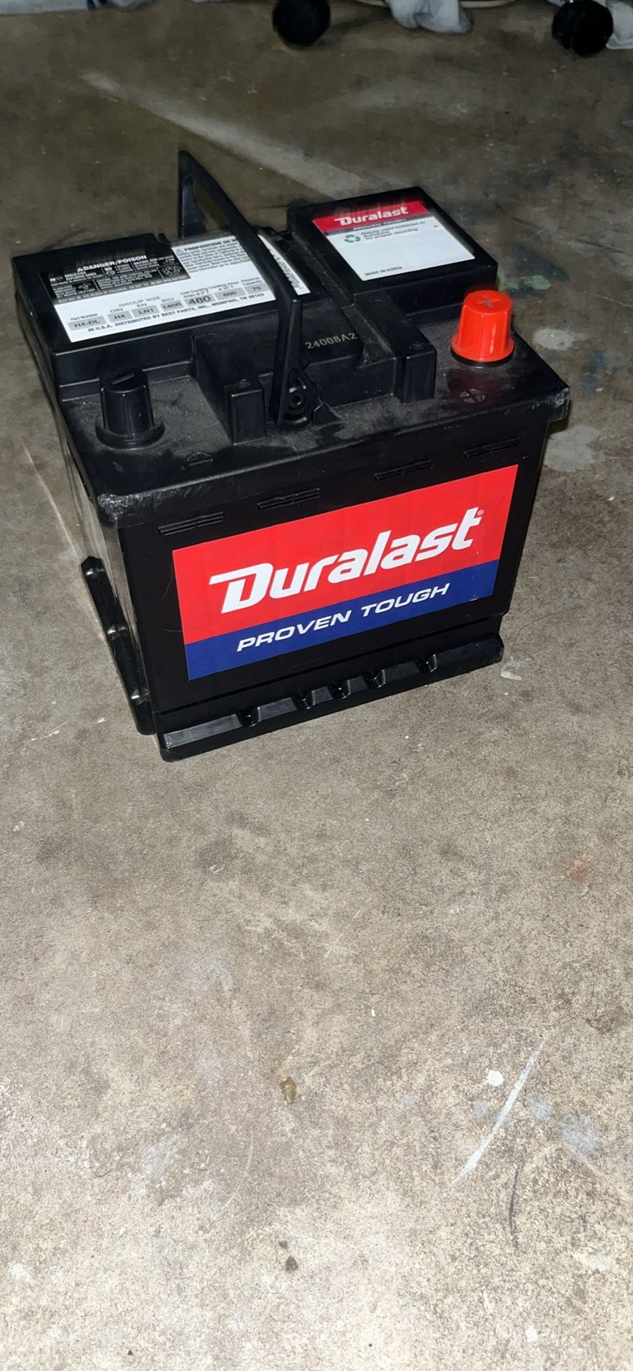 Duralast Proven Tough Battery