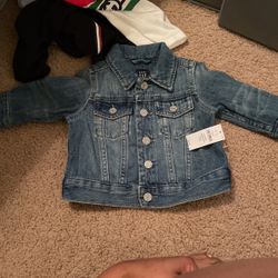 Baby Gap Jean Jacket 0-6 Months 