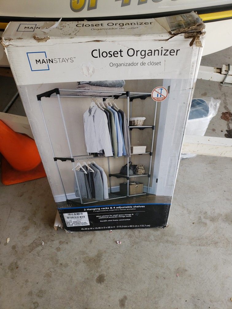 Closet organizer