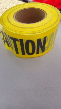 Big Roll of Caution Tape.