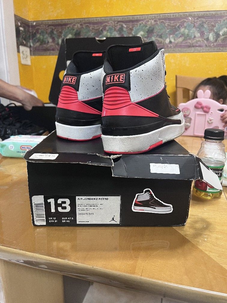 2014 Jordan "Infrared" 2s Size 13 In Original Box