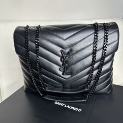 YSL Saint Laurent Loulou Medium Quilted Leather Bag