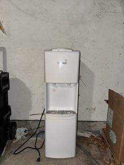 Primo White Freestanding Water Cooler Dispenser