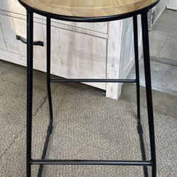Wood / Steel Stool