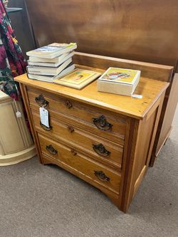 Antique 3 Drawer Washstand