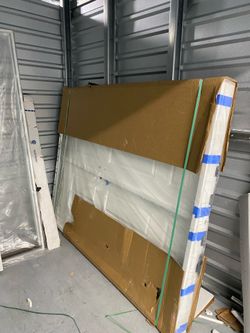 TermaTru 60x81 DOUBLE ENTRY DOOR FIBERGLASS IMPACT NEW