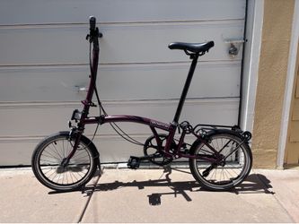 2026 Brompton C Line Plum Red