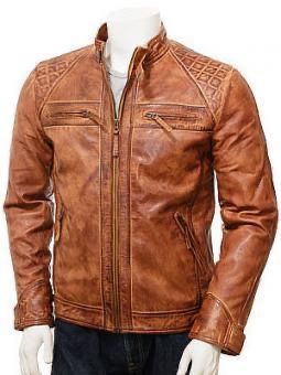 Leather Jacket Genuine . 