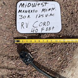 30AMP RV CORD 40 Feet 