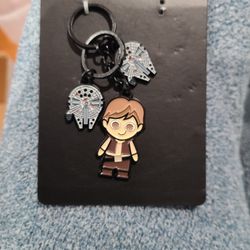 Disney Star Wars KeychainHan Metal And Enamel