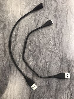 Fitbit HR charging cables