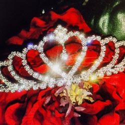 Crystal Tiara Crown NEW