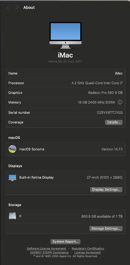 iMac Retina 27"