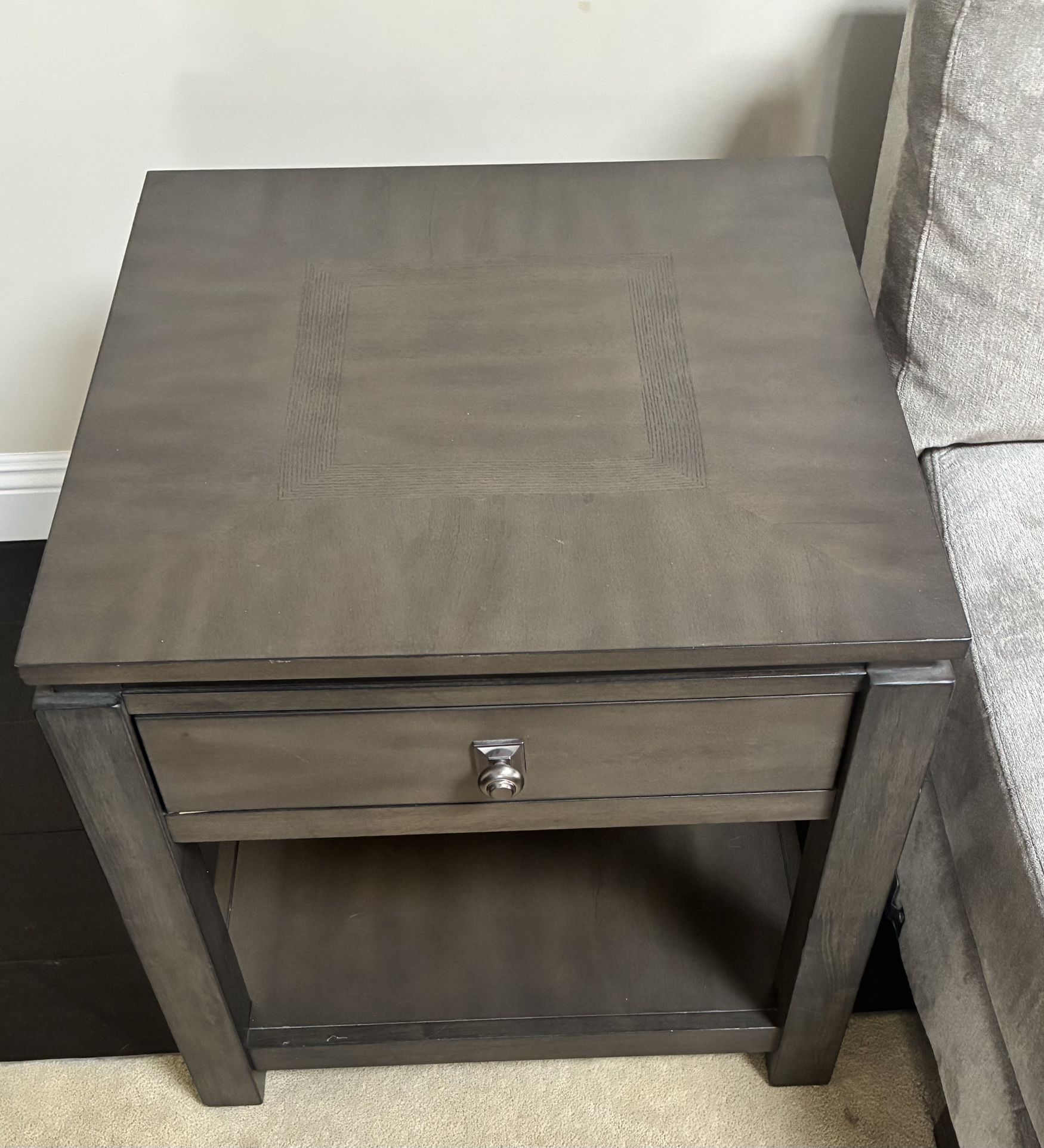 Dark Brown End Table