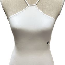 New Abercrombie & Fitch White Bodysuit, Size XS