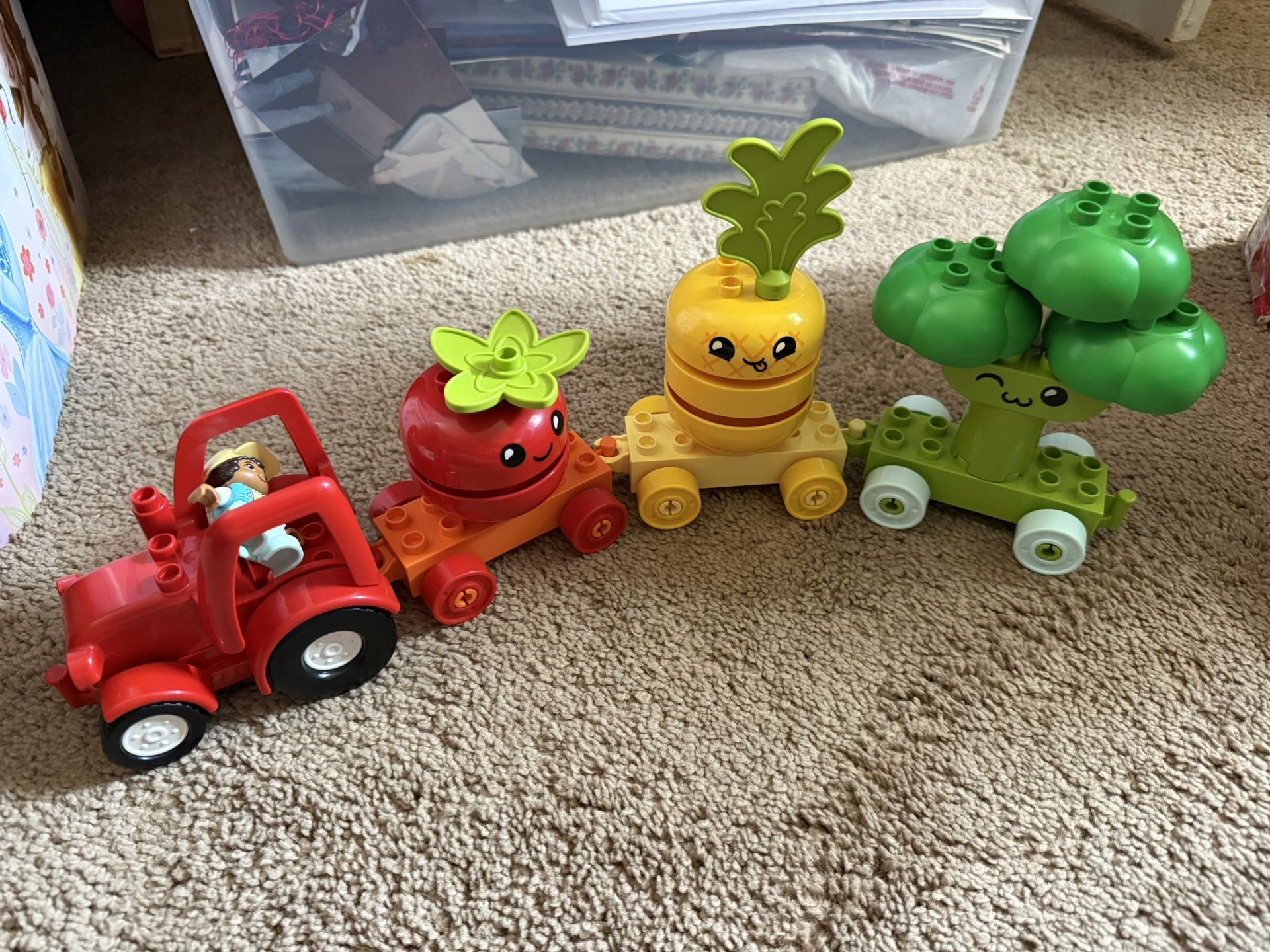 LEGO DUPLO My First Fruit and Vegetable Tractor Toy 10982