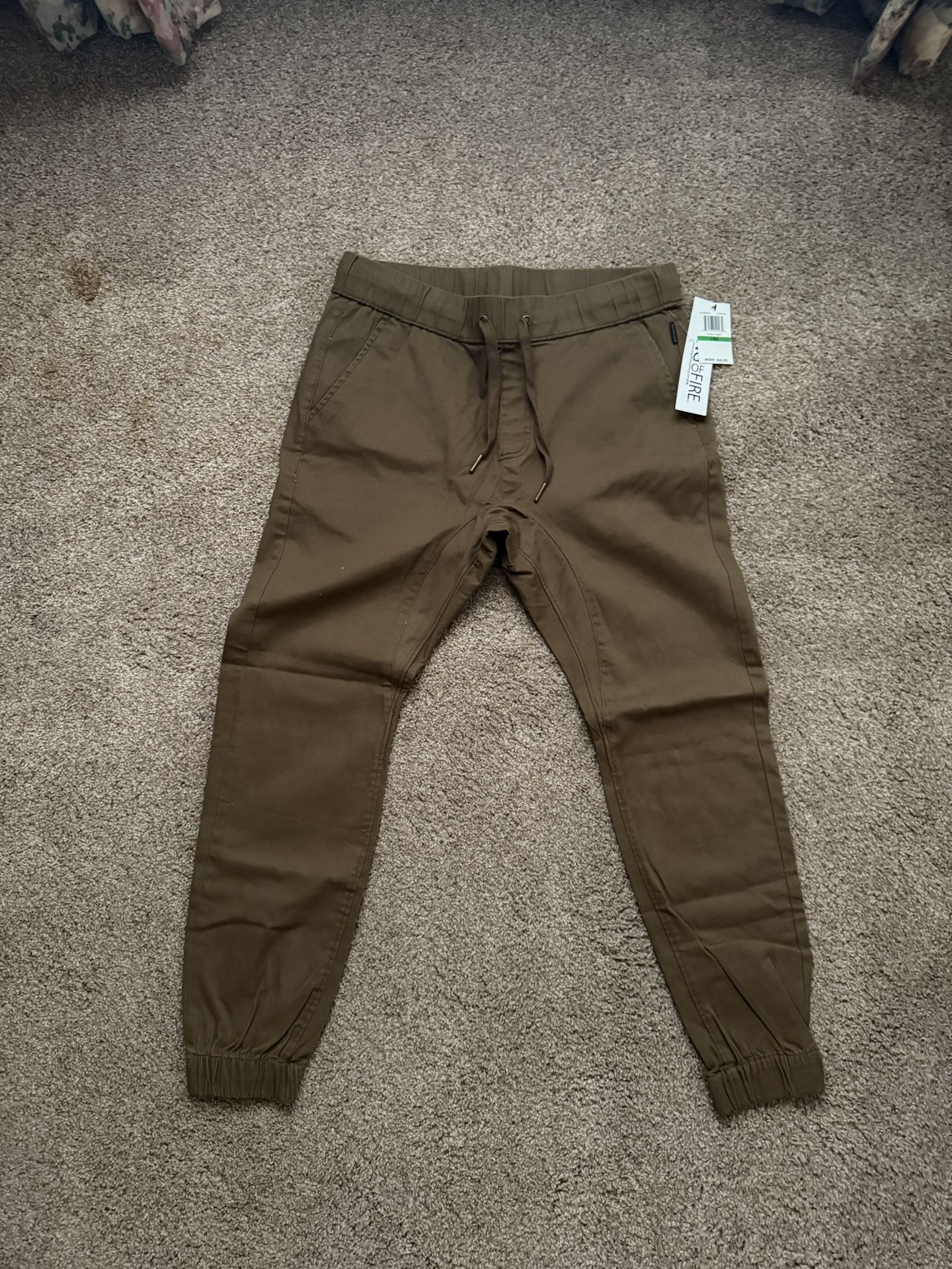 Ring of Fire brown joggers