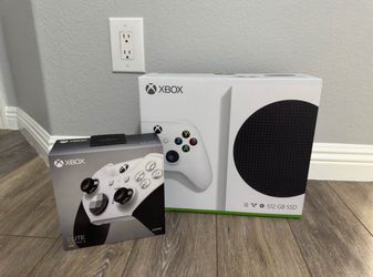 XBOX Series S, 512GB SSD, All Digital Gaming Console + Elite Series 2 - Core Wireless Controller