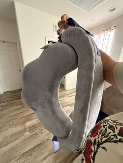 Gray Breastfeeding pillow